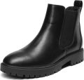 Dream Pairs Boots ' Damen Chelsea Boots Klassische Stiefeletten' zwart - Zwart