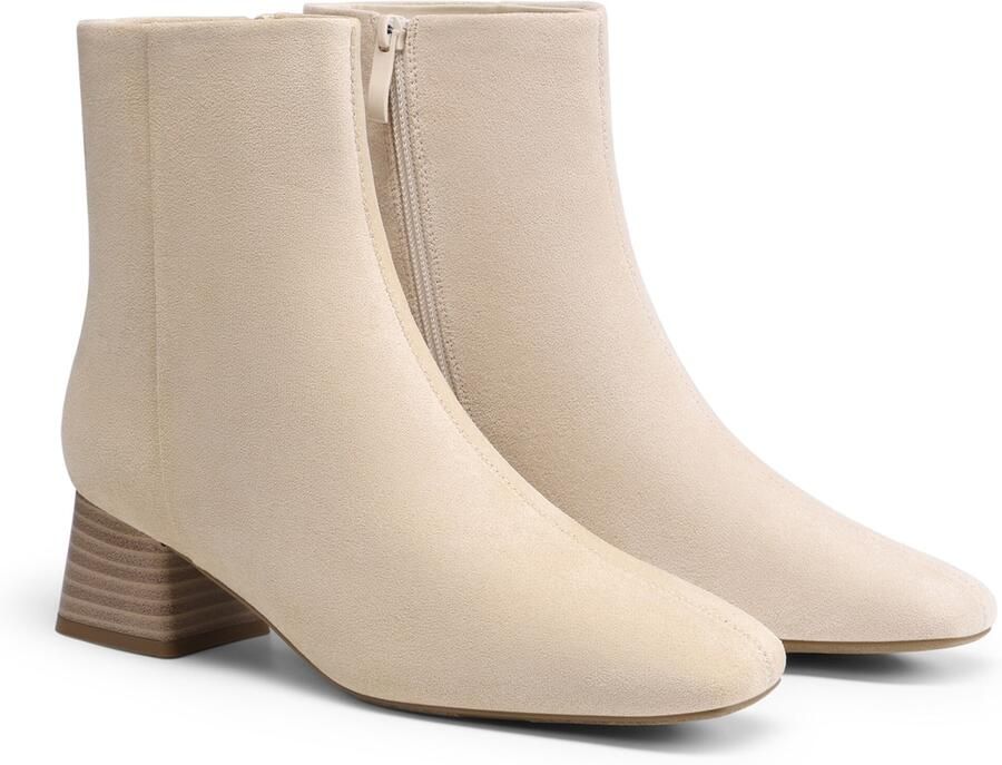 Dream Pairs Boots ' Damen Stiefel Stiefeletten' beige - Foto 5