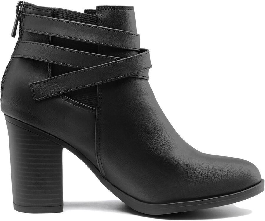 Dream Pairs Boots ' Damen Stiefel Stiefeletten' zwart