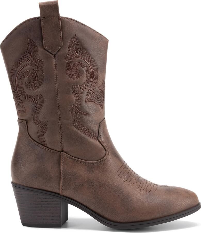 Dream Pairs Boots ' Klassische stiefel für Damen' bruin