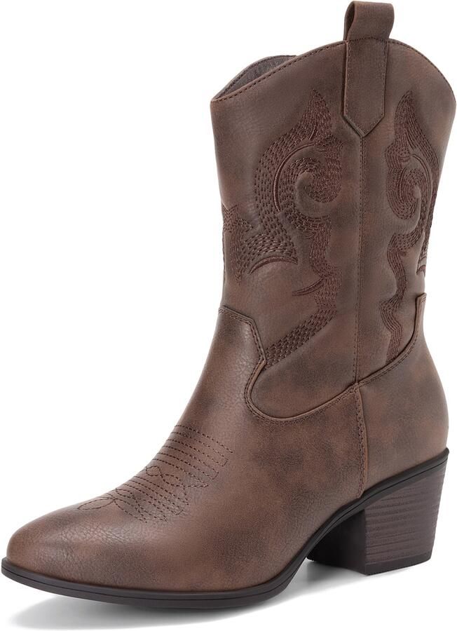 Dream Pairs Boots ' Klassische stiefel für Damen' bruin - Foto 6