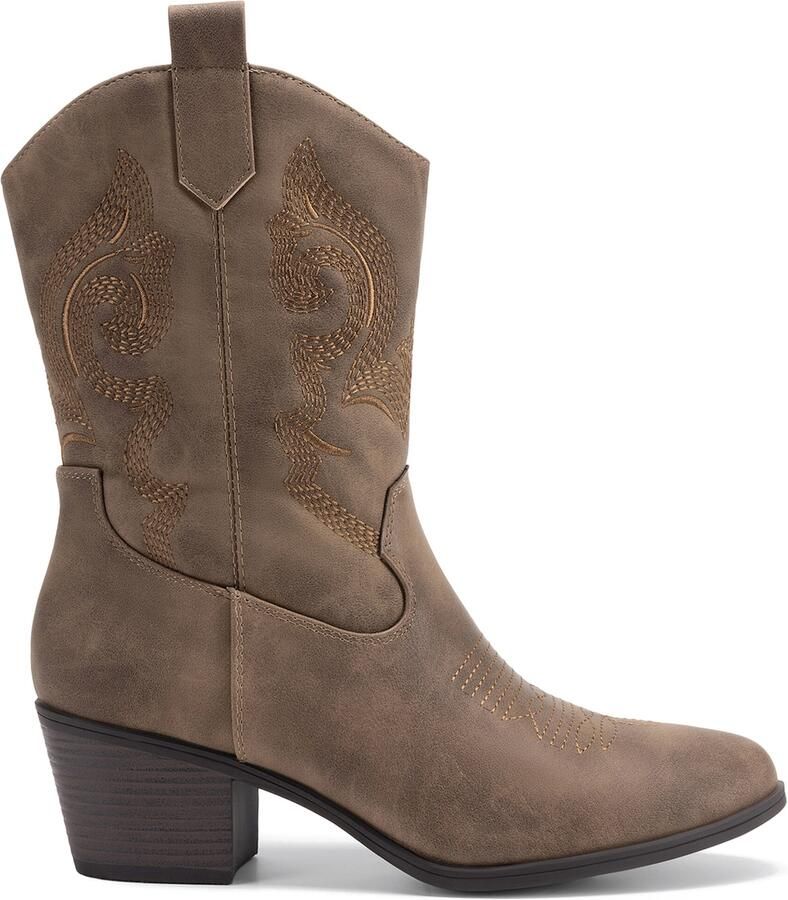 Dream Pairs Boots ' Klassische stiefel für Damen' camel