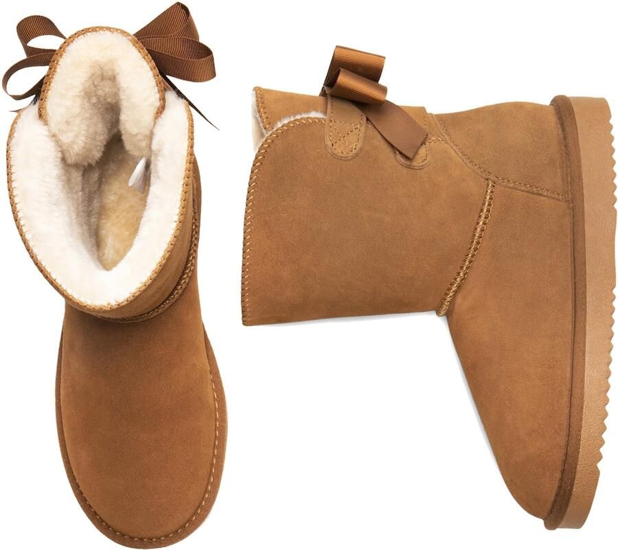 Dream Pairs Boots ' Klassische stiefel für Damen' kastanjebruin - Foto 2