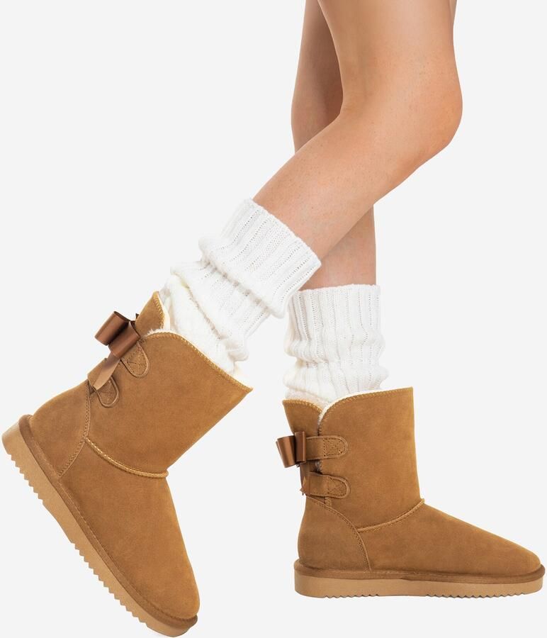 Dream Pairs Boots ' Klassische stiefel für Damen' kastanjebruin - Foto 3