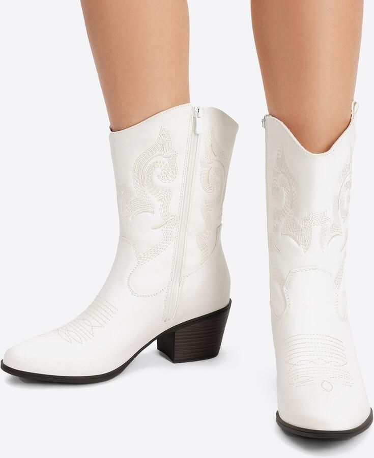 Dream Pairs Boots ' Klassische stiefel für Damen' wit - Foto 4
