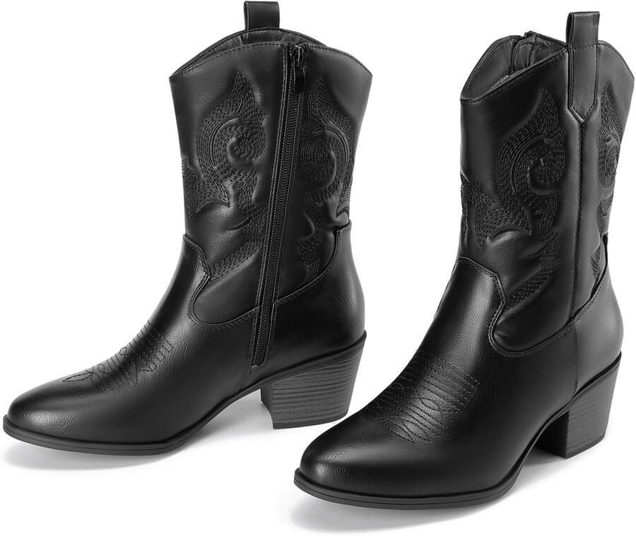 Dream Pairs Boots ' Klassische stiefel für Damen' zwart - Foto 2
