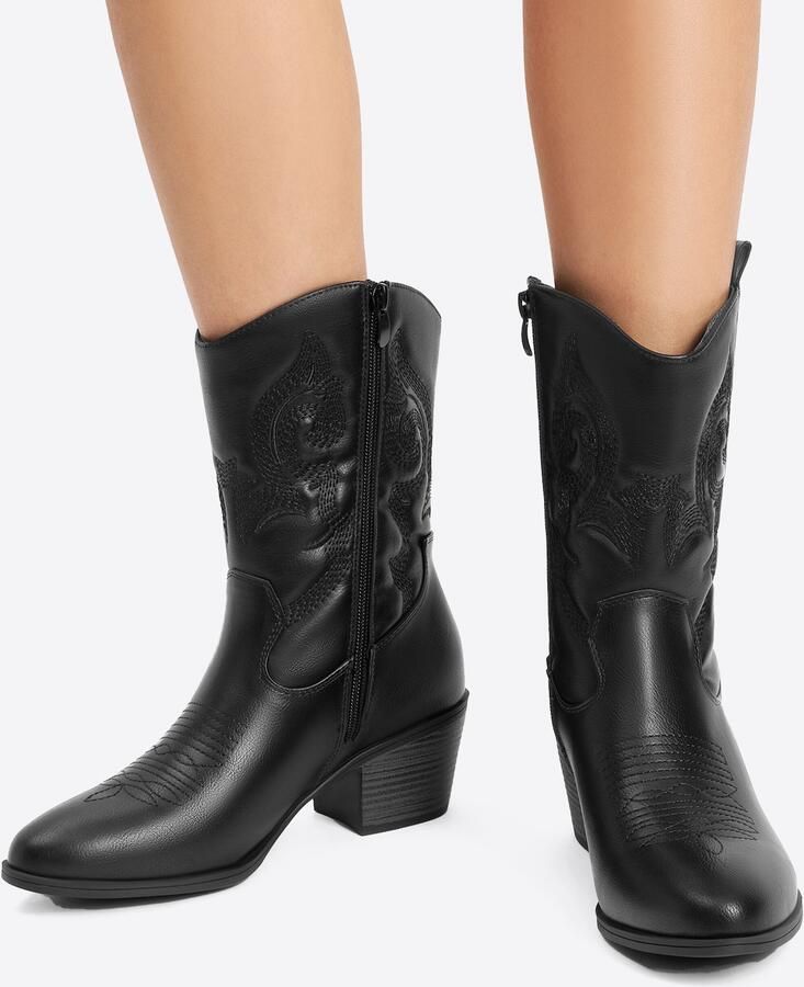 Dream Pairs Boots ' Klassische stiefel für Damen' zwart - Foto 3
