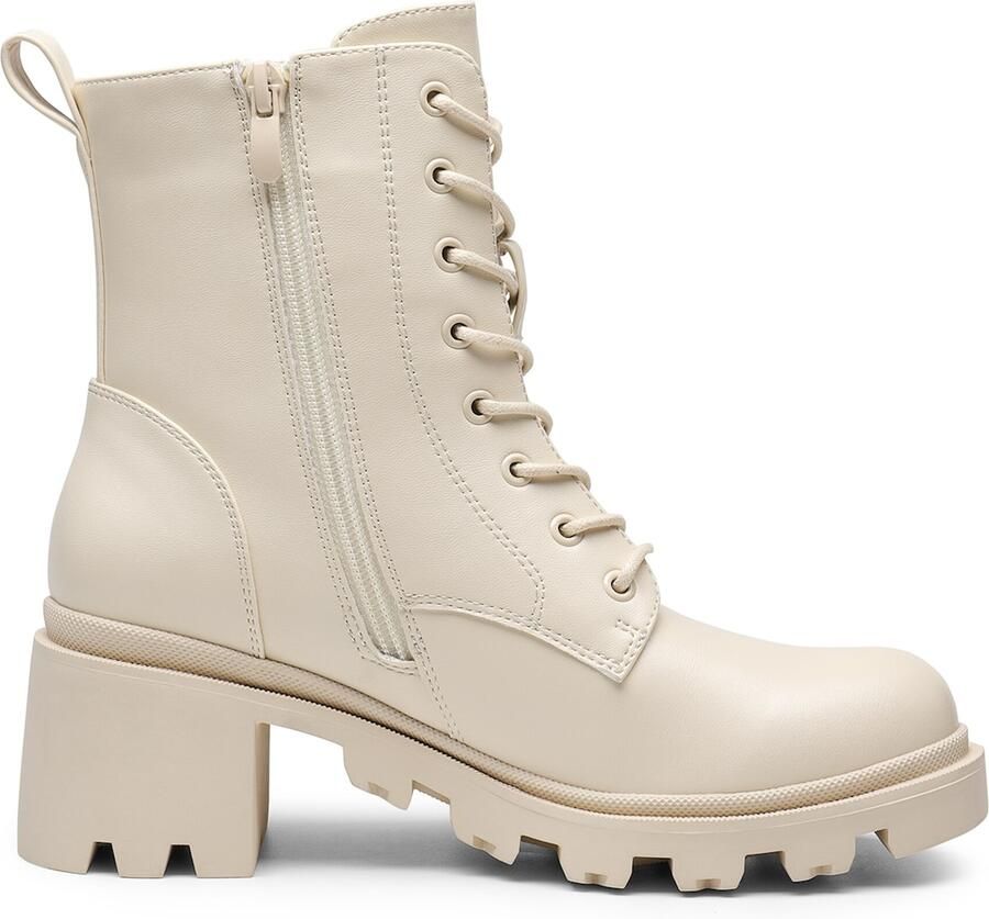 Dream Pairs Enkellaarsje beige - Foto 3