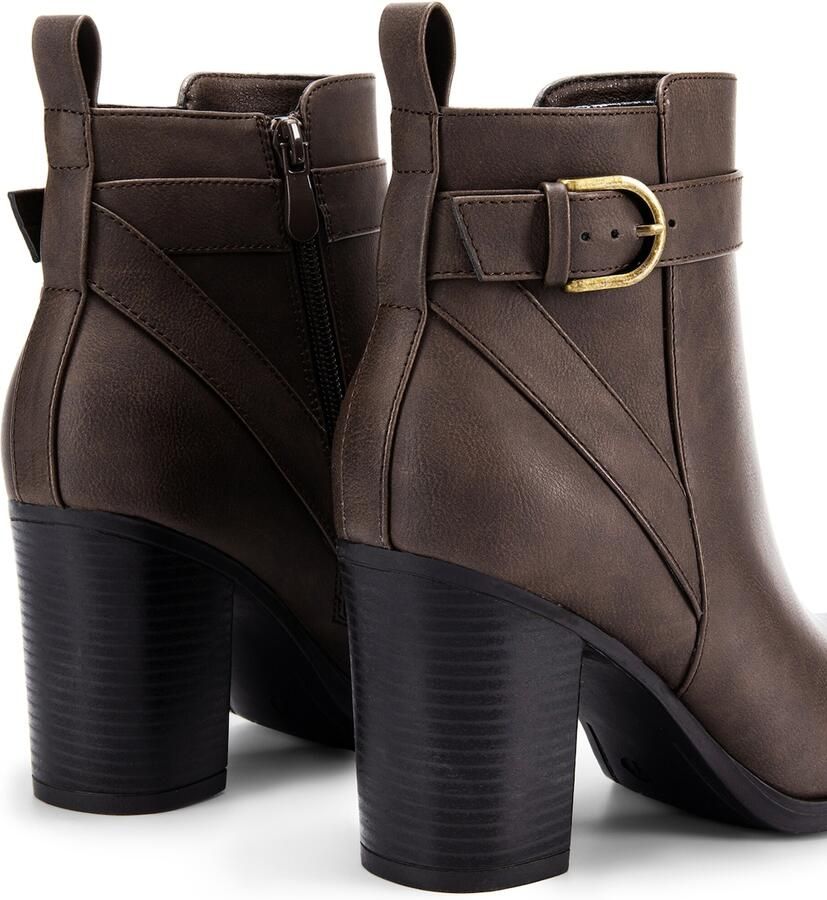 Dream Pairs Enkellaarsje bruin - Foto 3