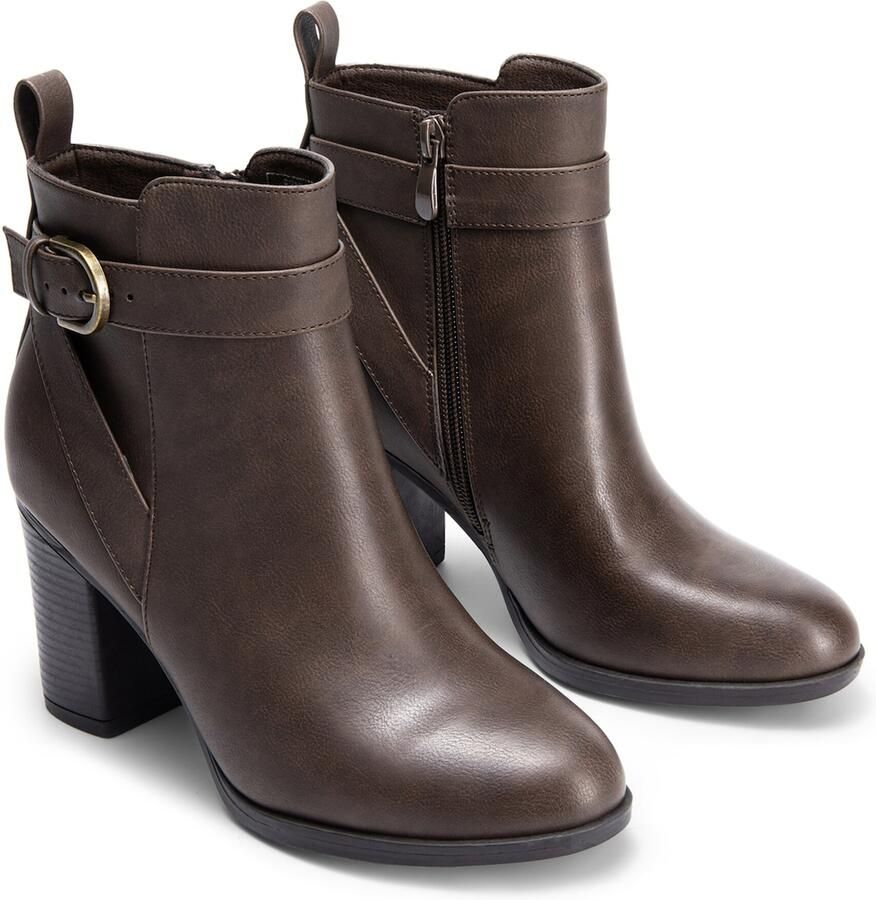 Dream Pairs Enkellaarsje bruin - Foto 2