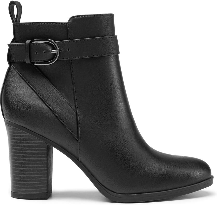 Dream Pairs Enkellaarsje zwart - Foto 3