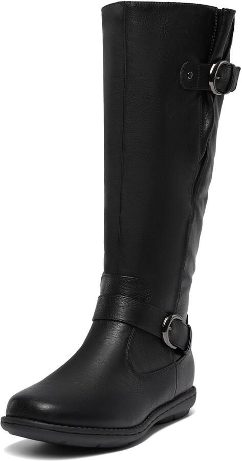 Dream Pairs Laarzen zwart