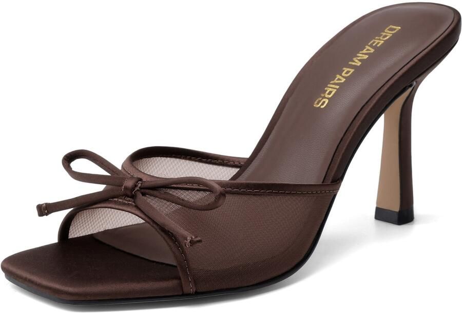 Dream Pairs Muiltjes bruin