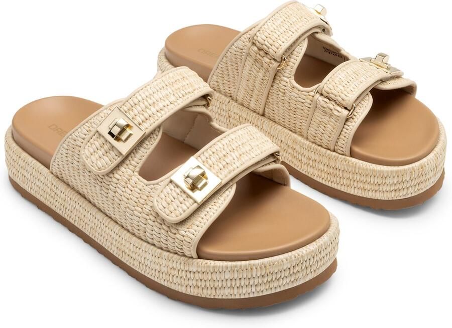 Dream Pairs Muiltjes ' Fashion' beige - Foto 3