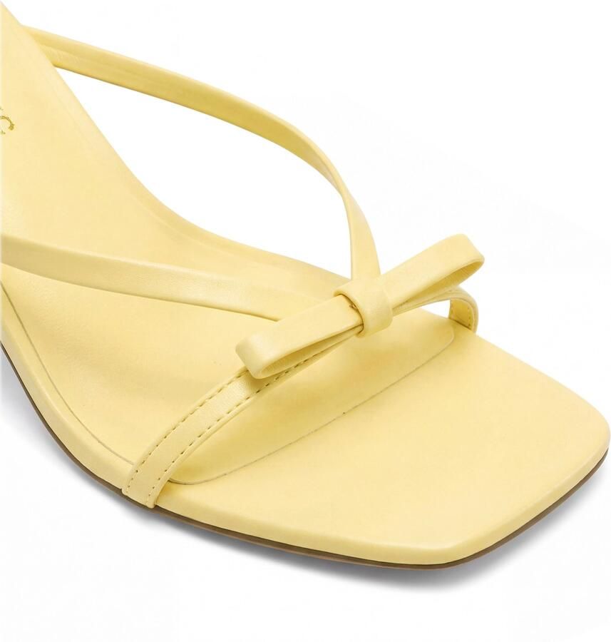 Dream Pairs Muiltjes geel - Foto 4