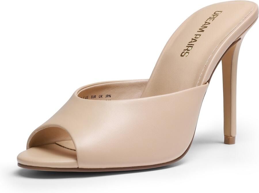 Dream Pairs Muiltjes nude