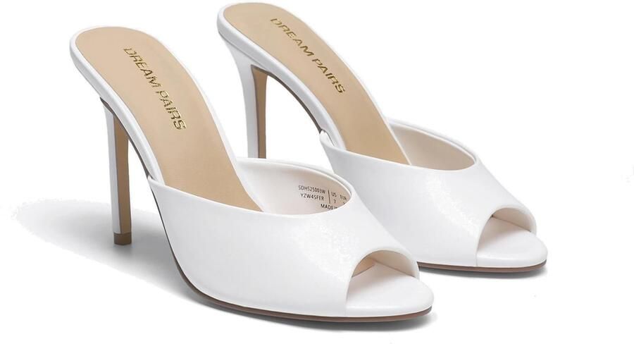 Dream Pairs Muiltjes wit - Foto 4