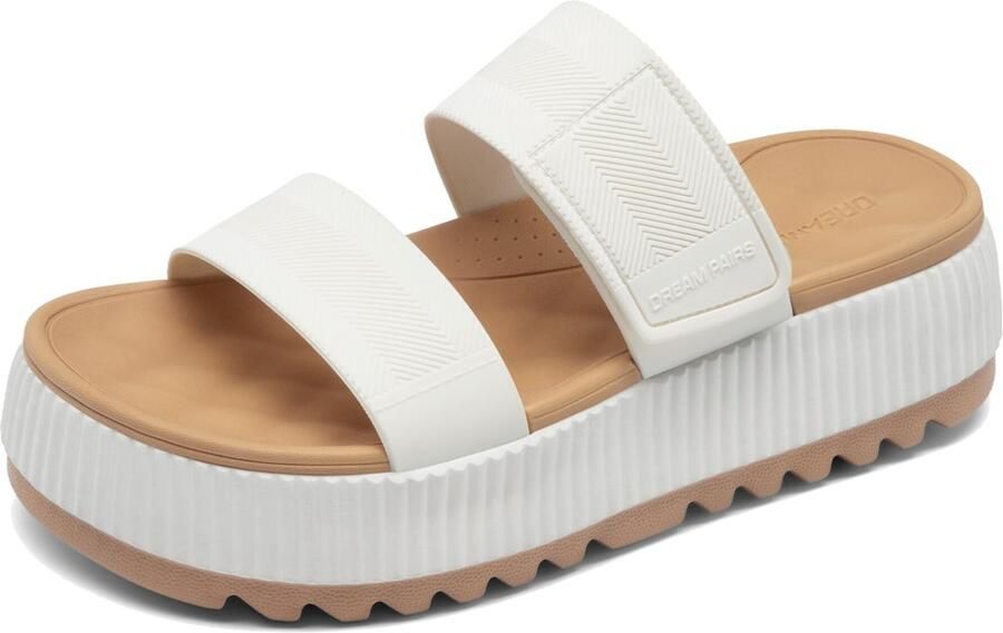 Dream Pairs Muiltjes wit