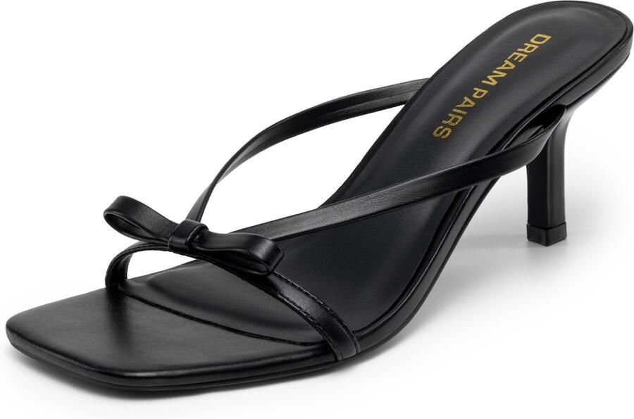 Dream Pairs Muiltjes zwart