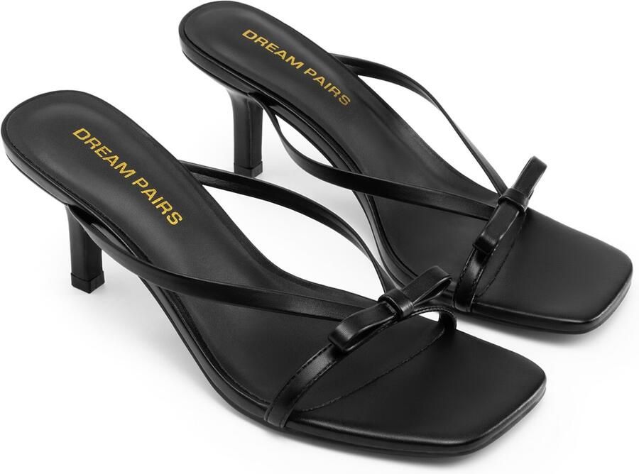 Dream Pairs Muiltjes zwart - Foto 3