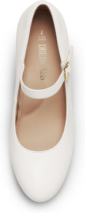 Dream Pairs Pumps wit - Foto 4