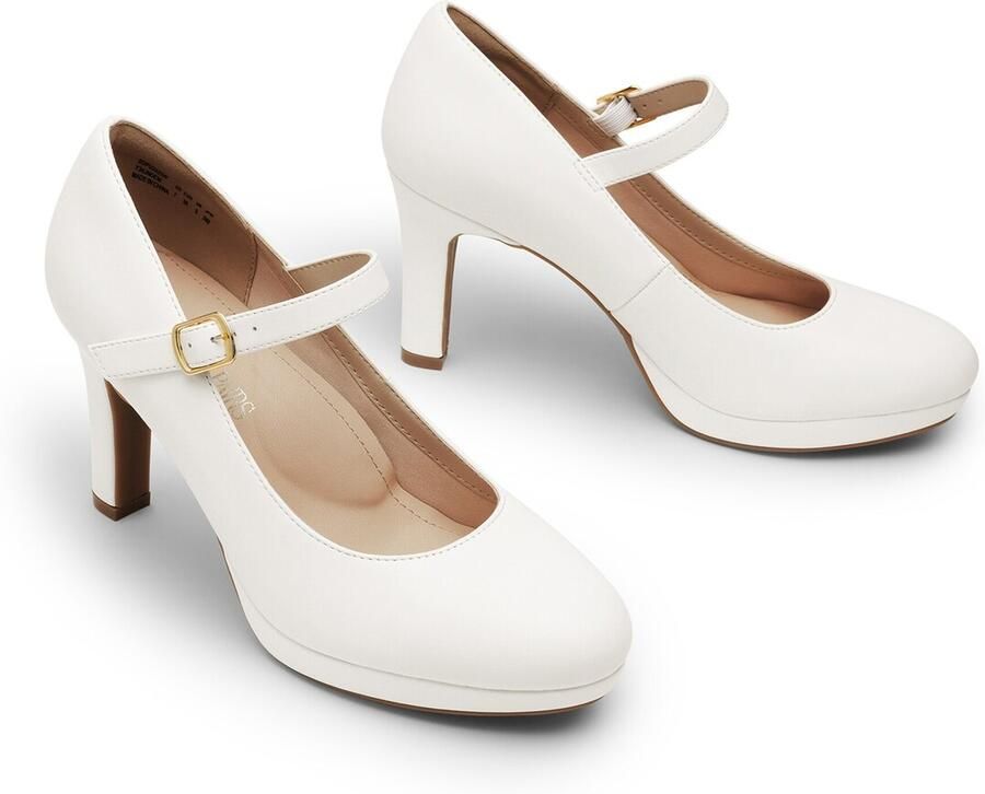 Dream Pairs Pumps wit - Foto 6