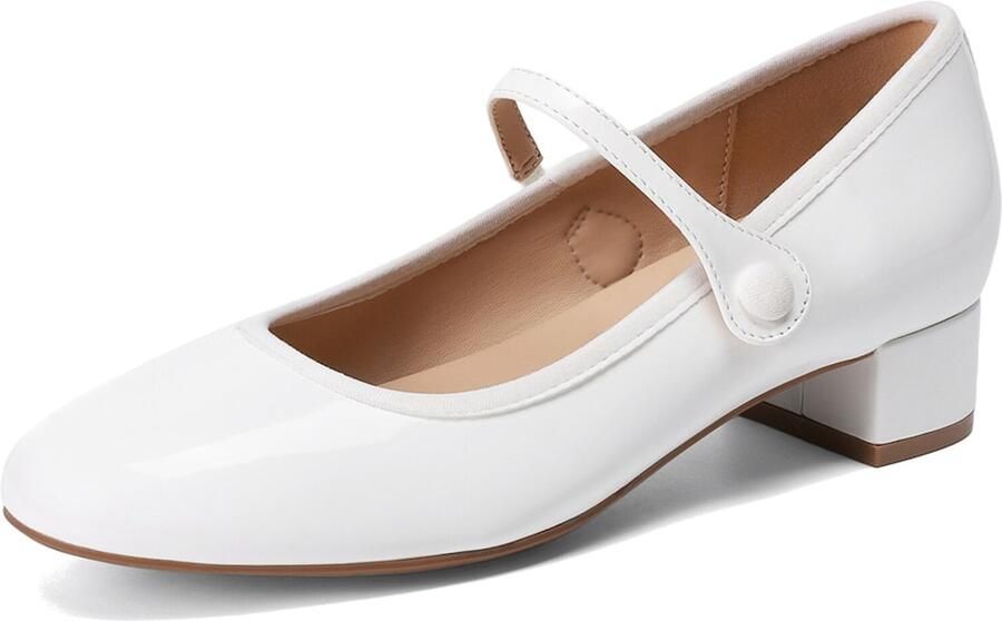 Dream Pairs Pumps wit - Foto 4