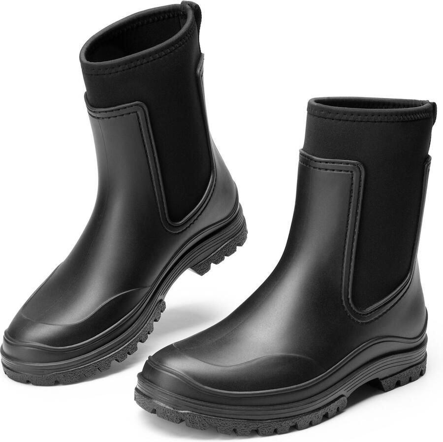 Dream Pairs Regenlaarzen zwart - Foto 2