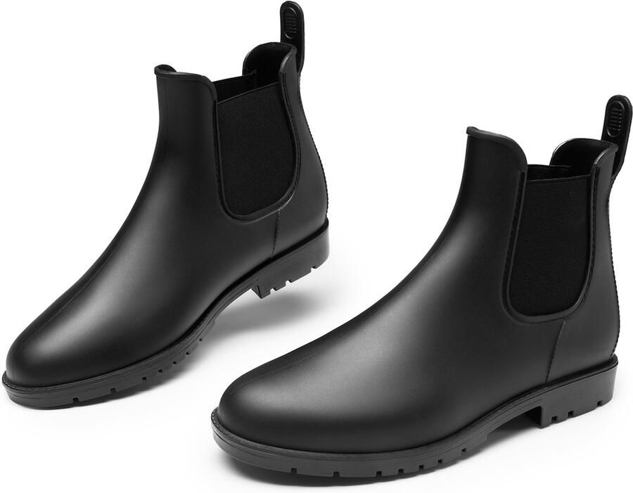 Dream Pairs Regenlaarzen zwart - Foto 4