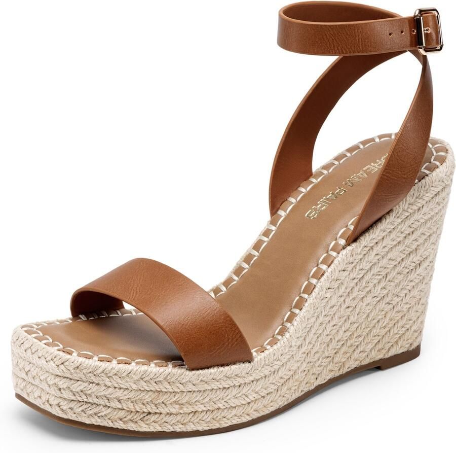 Dream Pairs Sandaal bruin