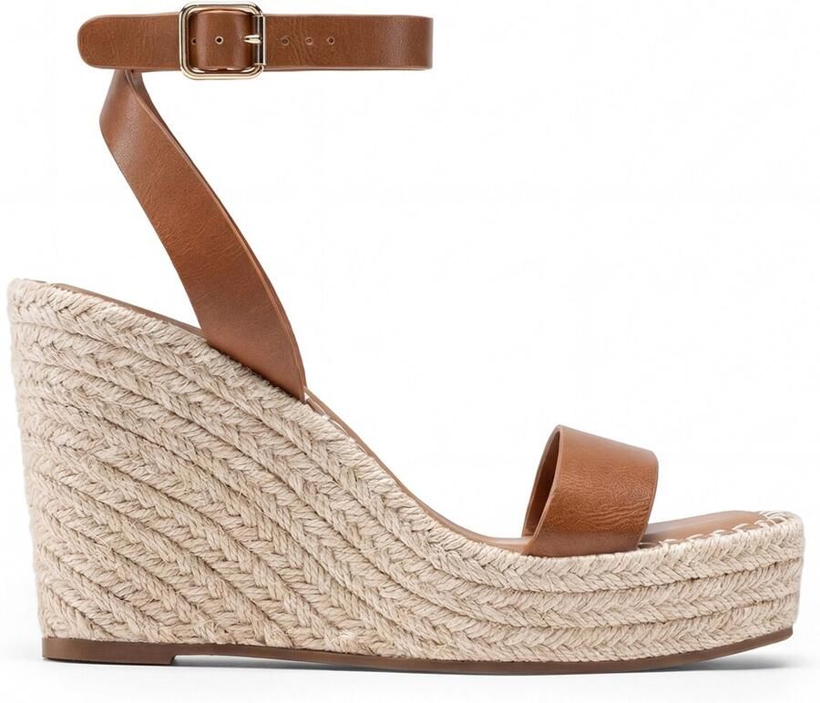 Dream Pairs Sandaal bruin - Foto 3