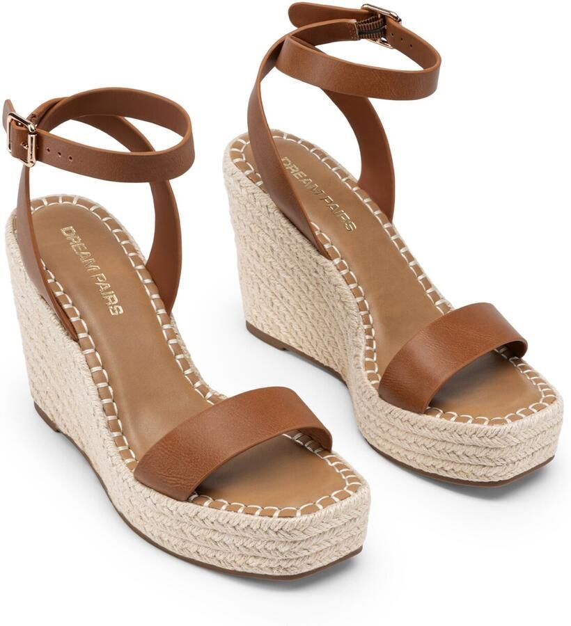 Dream Pairs Sandaal bruin - Foto 2