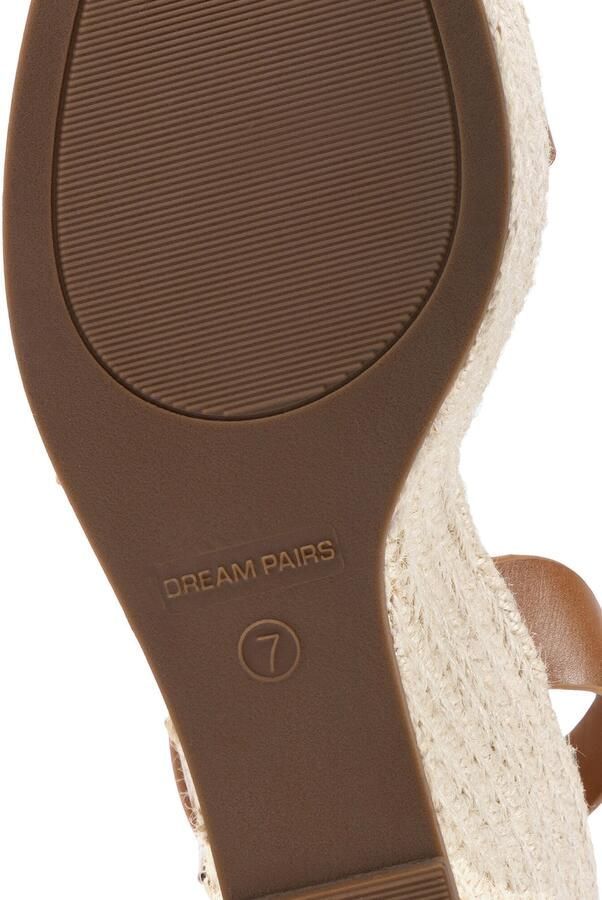 Dream Pairs Sandaal bruin - Foto 6