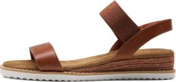 DREAM PAIRS Dames Sandalen met Elastische Bandjes Comfortabel