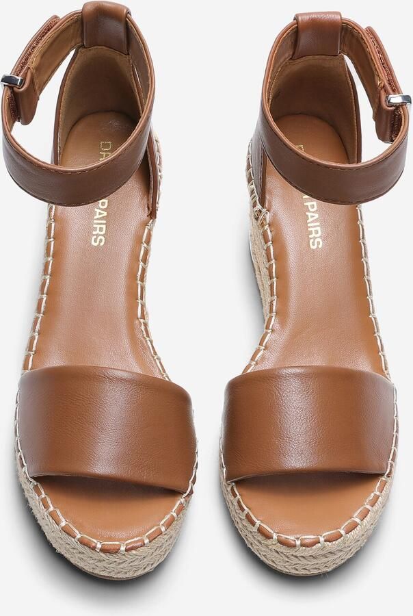 Dream Pairs Sandaal bruin - Foto 6