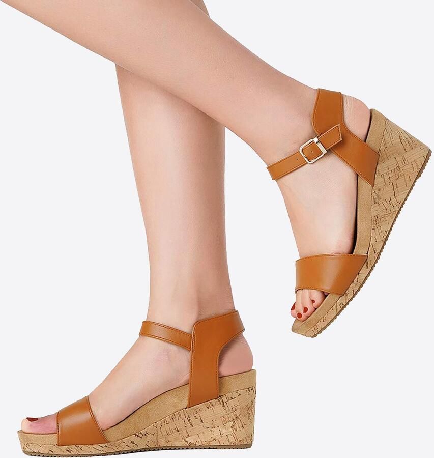 Dream Pairs Sandaal camel - Foto 2