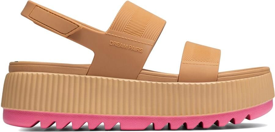 Dream Pairs Sandaal camel - Foto 3