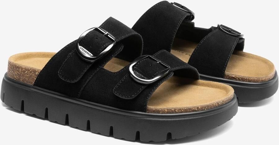 Dream Pairs Sandaal 'Damen-Plateausandalen mit Keilabsatz und Fußgewölbeunterstützung' zwart - Foto 3