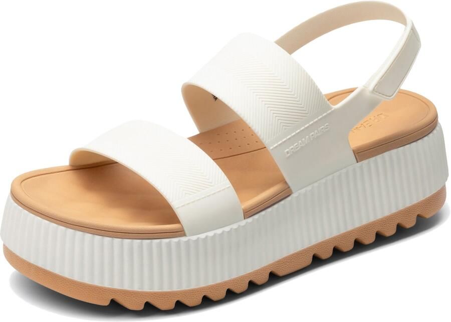 Dream Pairs Sandaal wit