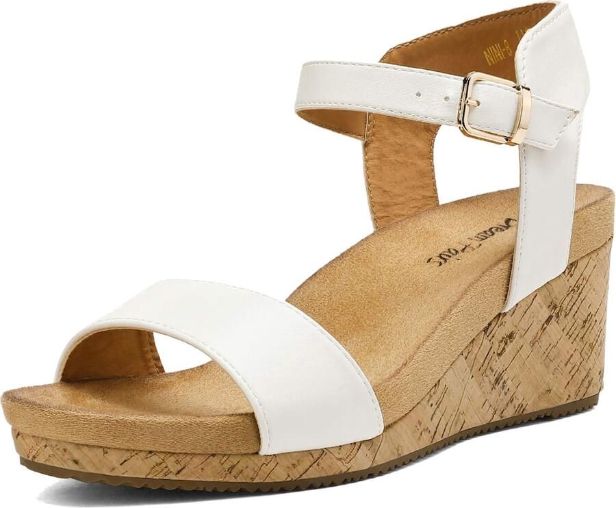 Dream Pairs Sandaal wit