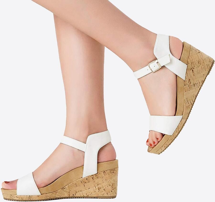 Dream Pairs Sandaal wit - Foto 2