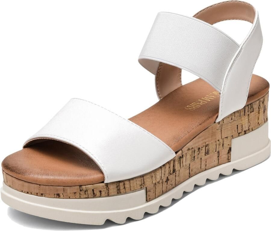 Dream Pairs Sandaal wit