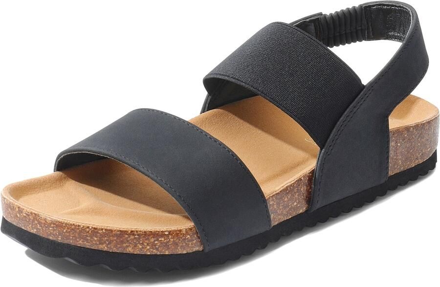 Dames Sandalen Comfortabele Platte Slippers met Bandjes - Foto 4