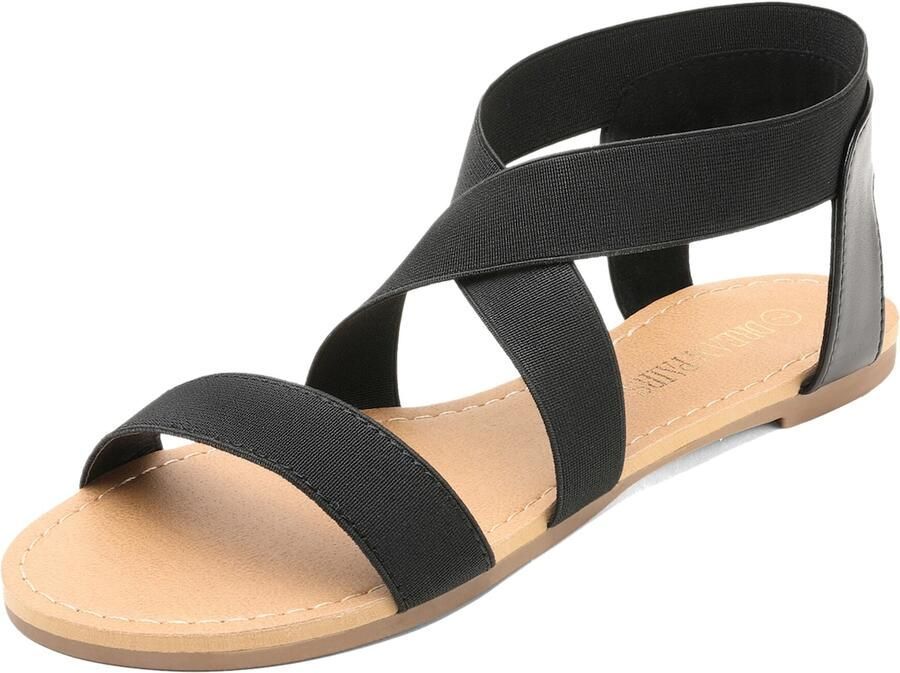 Dream Pairs Sandaal zwart