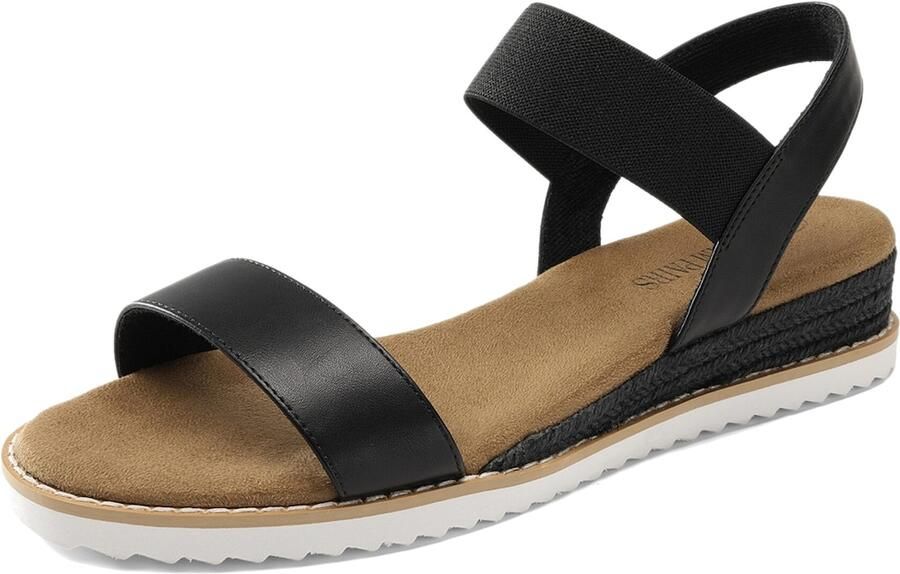 Dream Pairs Sandaal zwart