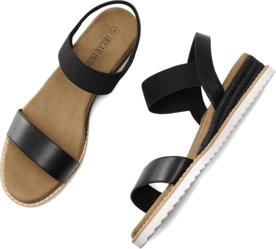 Dream Pairs Sandaal zwart - Foto 2