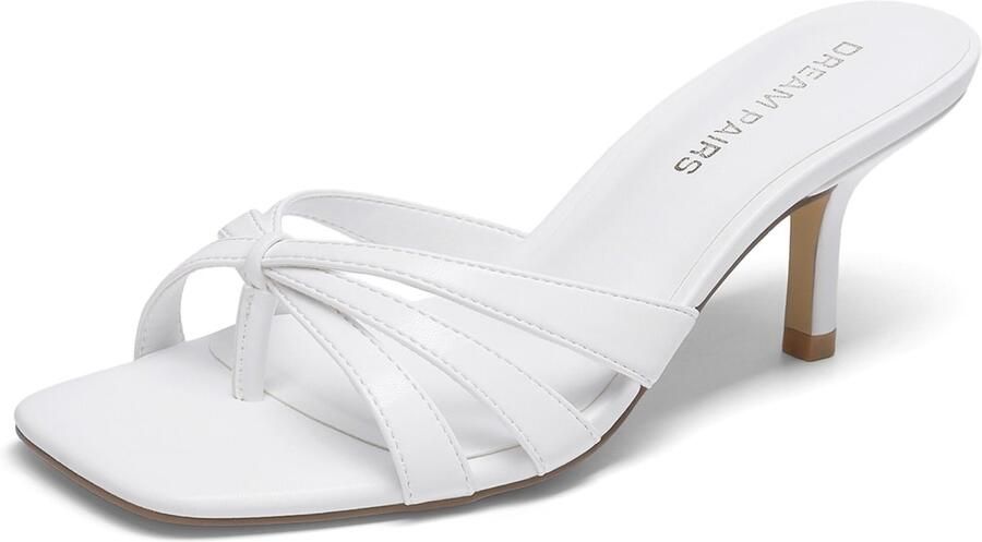 Dream Pairs Teenslipper wit - Foto 4