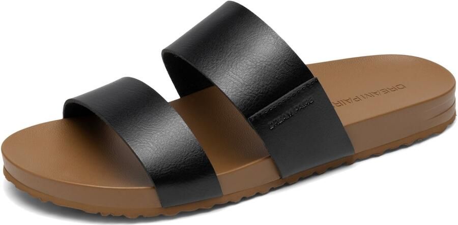 Dream Pairs Teenslipper zwart