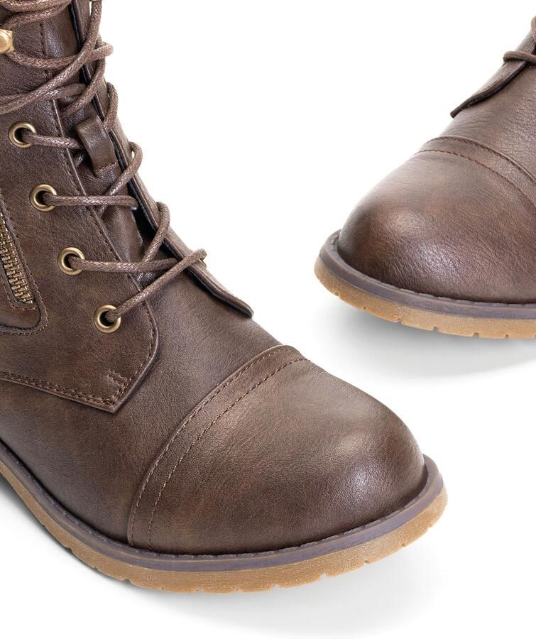 Dream Pairs Veterlaarsjes bruin - Foto 3