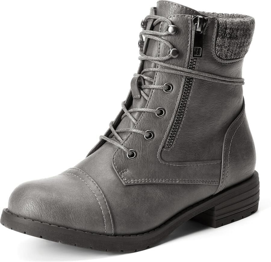 Dream Pairs Veterlaarsjes grijs - Foto 2